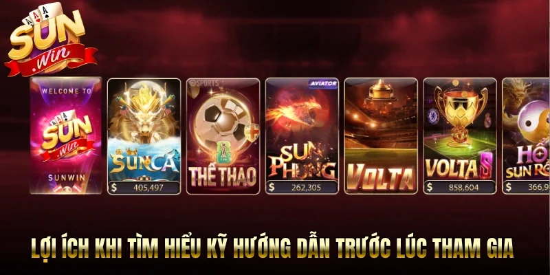 Lợi ích khi tìm hiểu kỹ hướng dẫn trước lúc tham gia 